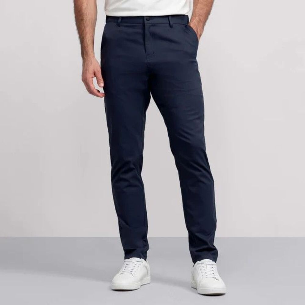 Jack Archer Jetsetter Tech Pants Mens 36x30 Deep Blue Chino Stretch Performance‎